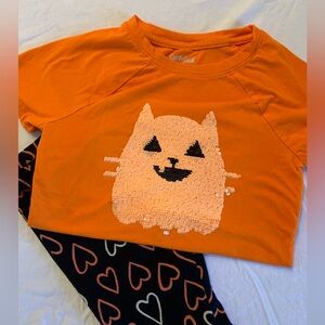 Halloween fall Outfit Cat And Jack Size 7/8